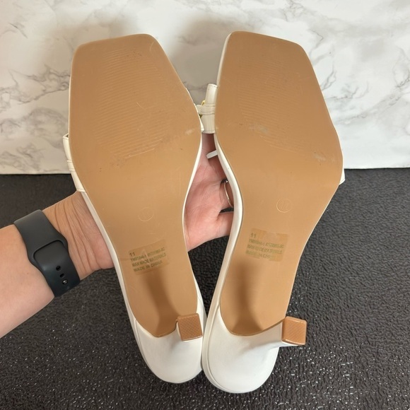 CAPE ROBBIN INTERMIX STILETTO HIGH HEELS FOR WOMEN SQUARE TOE SHOES SIZE 11 NEW - Picture 8 of 9